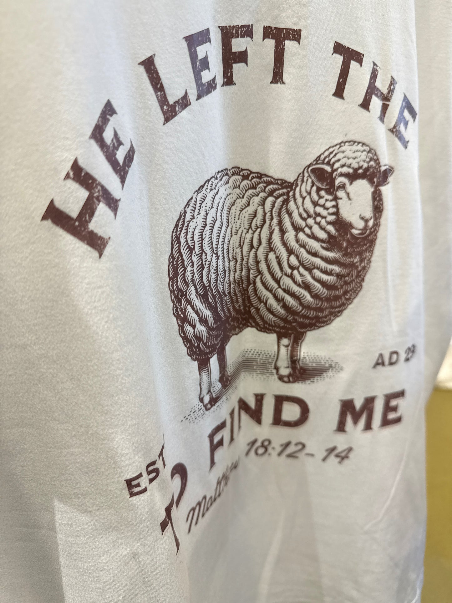 T-shirt – Hvid med tryk