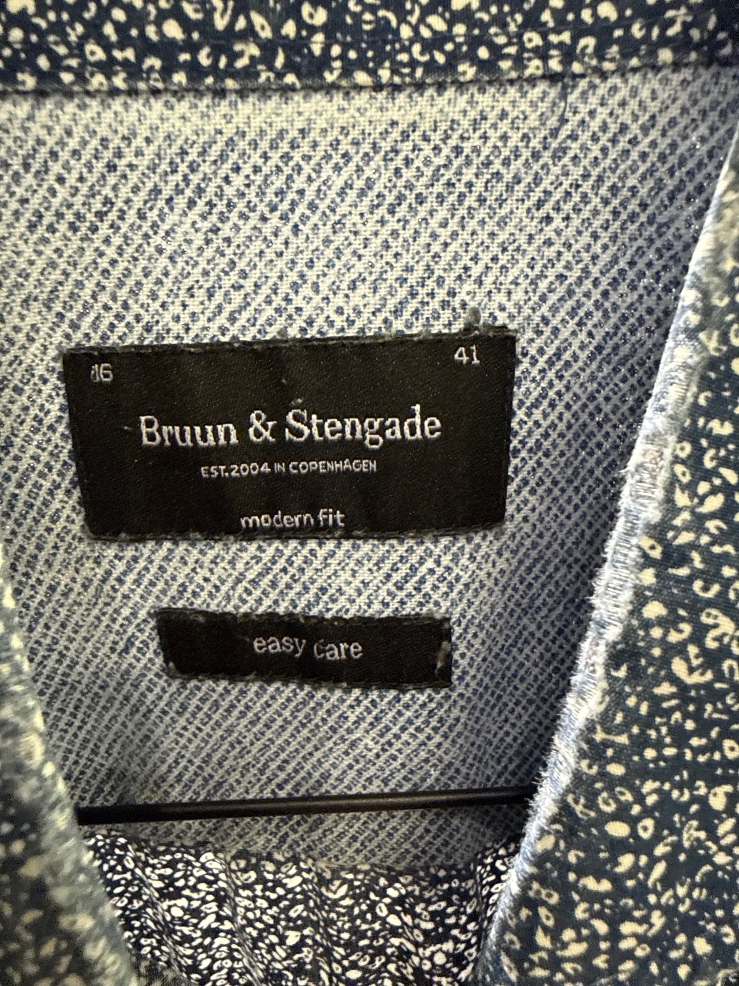 Bruun & Stengade shirt – Mønstret - 41