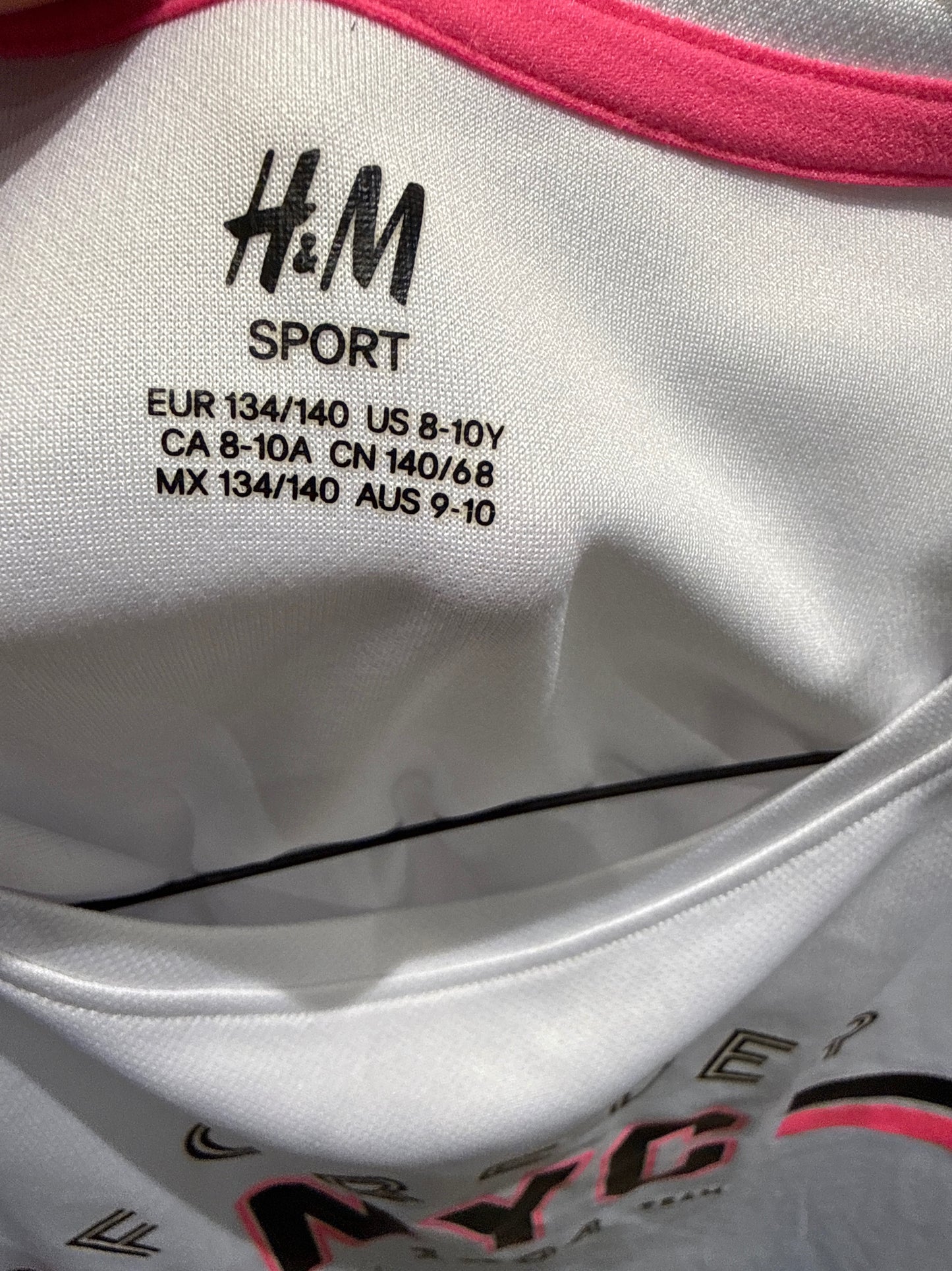 Sportstrøje 8-10 år