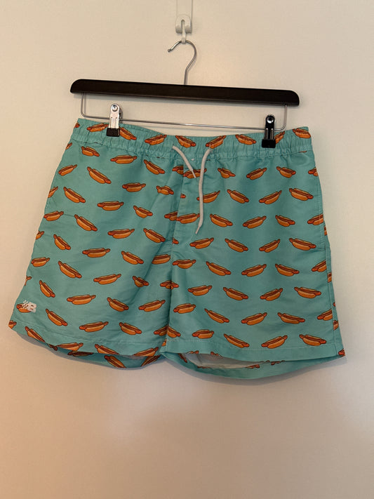 Shorts – Hotdog mønster